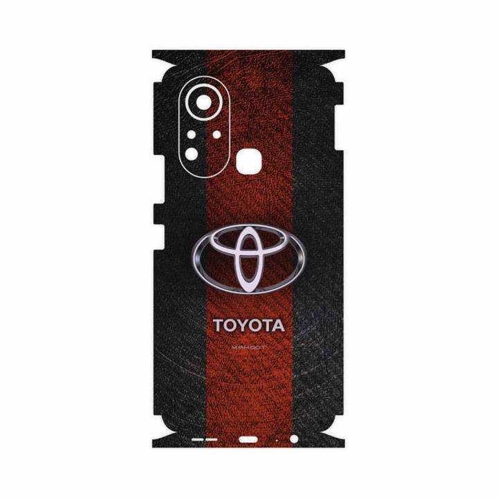 برچسب پوششی ماهوت مدل TOYOTA-Logo-FullSkin مناسب برای گوشی موبایل اینفینیکس Hot 11s MAHOOT TOYOTA-Logo-FullSkin Cover Sticker for Infinix Hot 11s